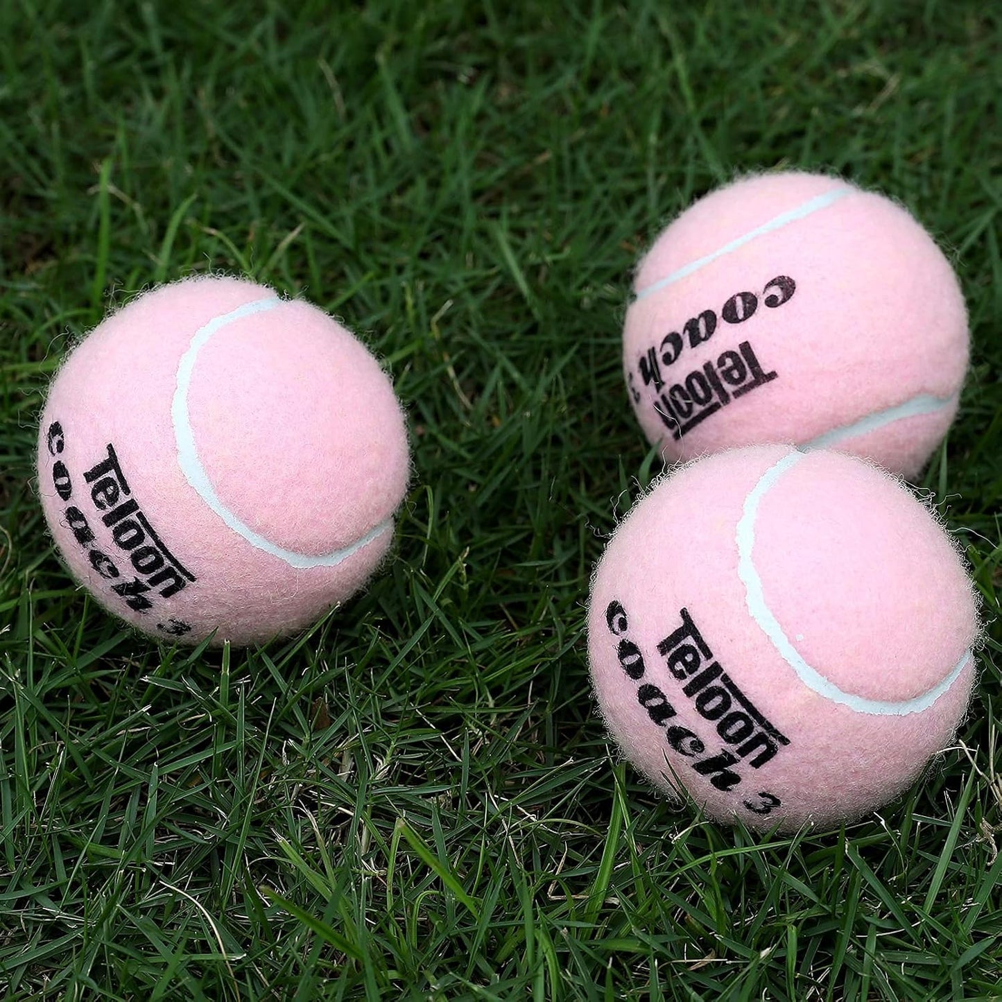 Pressure Training Tennis Balls-12 or 18 Count-Mesh Carry Bagļ¼4 Colors Availableļ¼Pressureless Training Exercise Tennis Balls for Beginners.