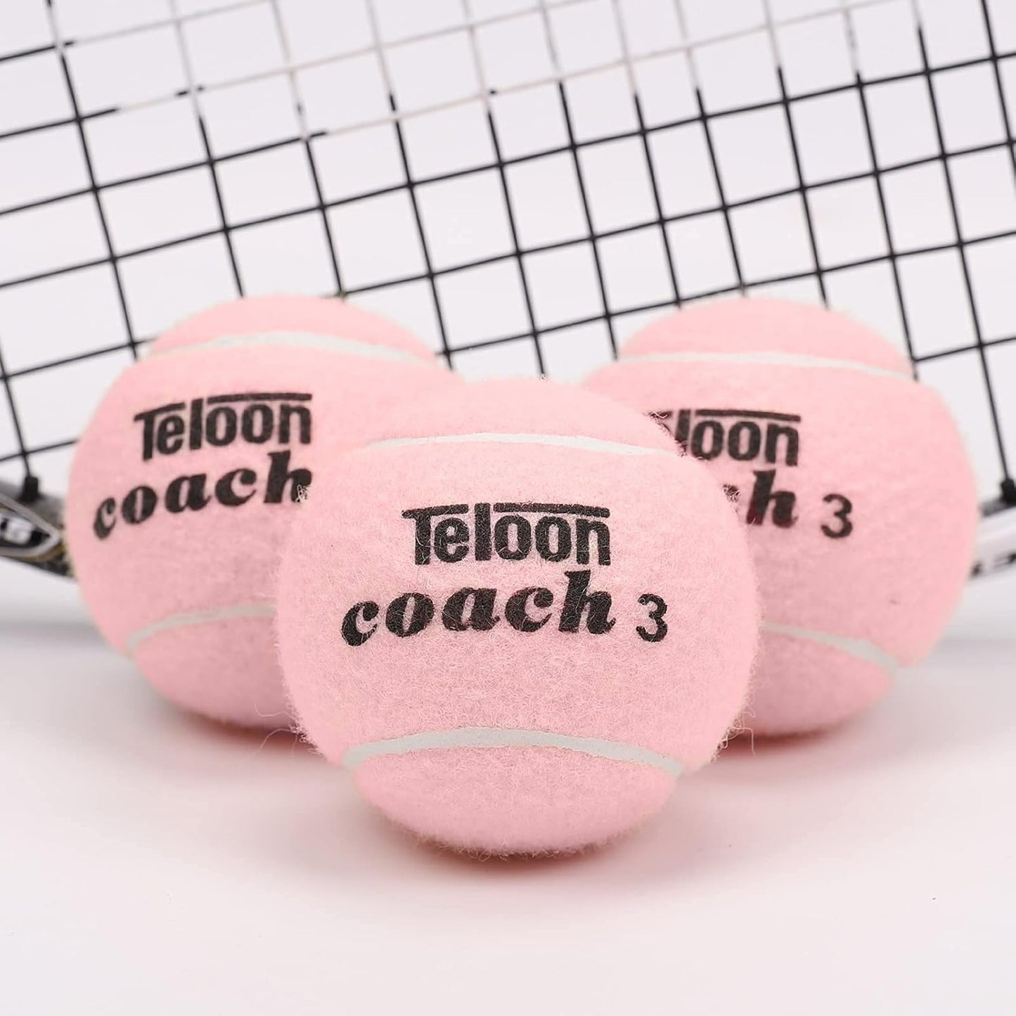 Pressure Training Tennis Balls-12 or 18 Count-Mesh Carry Bagļ¼4 Colors Availableļ¼Pressureless Training Exercise Tennis Balls for Beginners.
